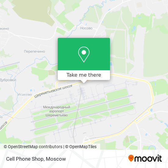 Cell Phone Shop map