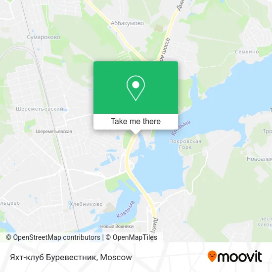 Яхт-клуб Буревестник map