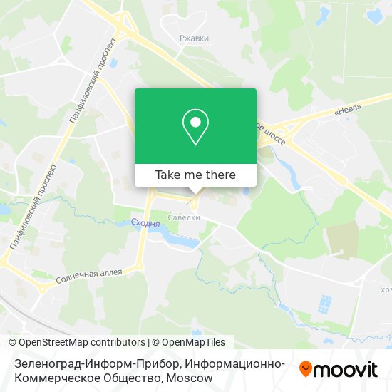 Зеленоград-Информ-Прибор, Информационно-Коммерческое Общество map