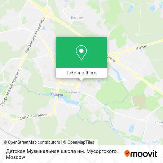 Детская Музыкальная школа им. Мусоргского map