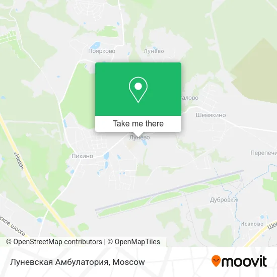 Луневская Амбулатория map