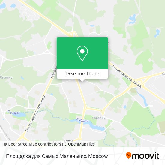 Площадка для Самых Маленьких map