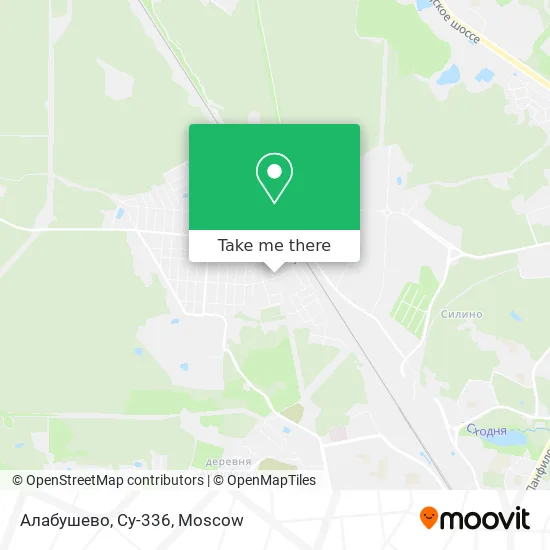 Алабушево, Су-336 map