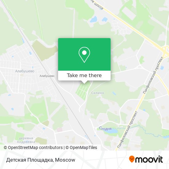 Детская Площадка map