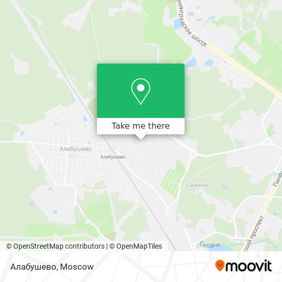 Алабушево map