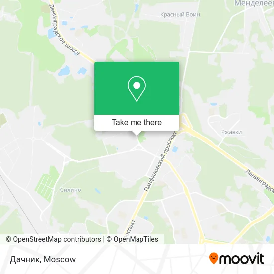 Дачник map