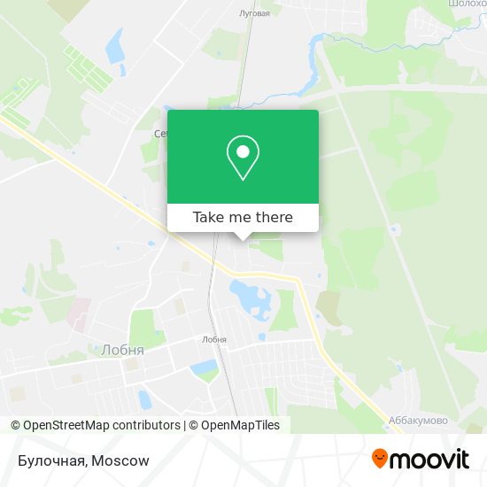 Булочная map