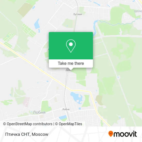 Птичка СНТ map