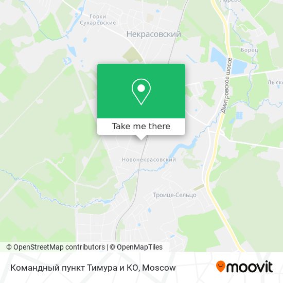 Командный пункт Тимура и КО map