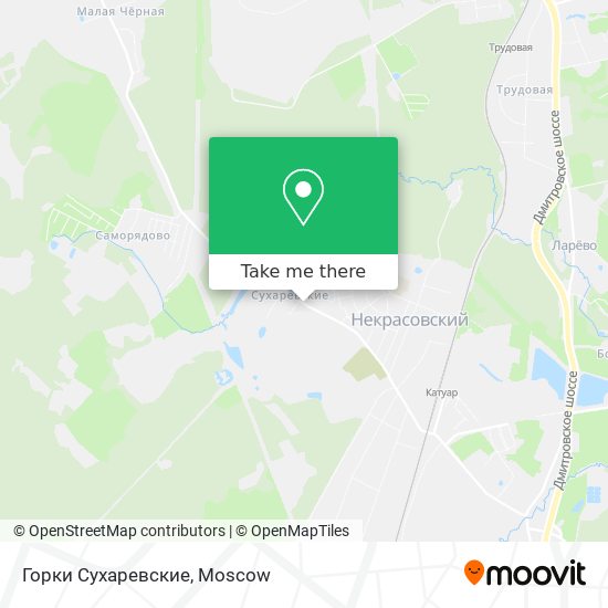 Горки Сухаревские map