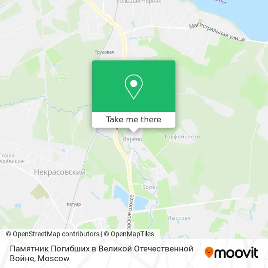 Памятник Погибших в Великой Отечественной Войне map