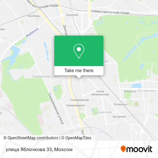 улица Яблочкова 33 map