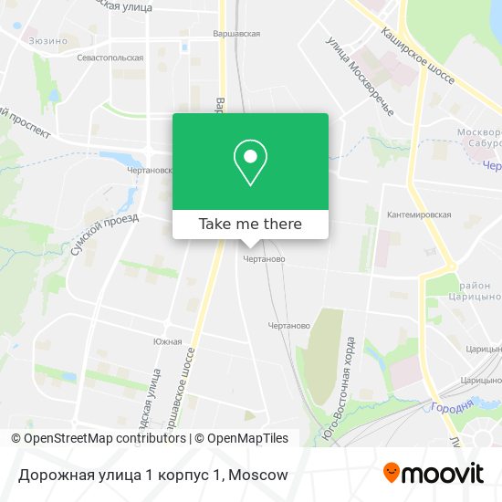 Дорожная улица 1 корпус 1 map