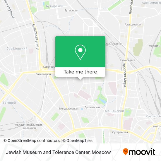 Jewish Museum and Tolerance Center map
