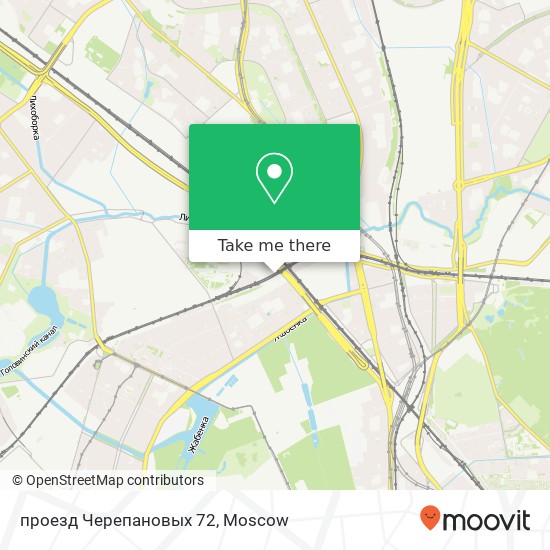 проезд Черепановых 72 map