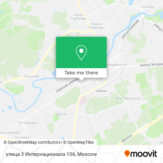 улица 3 Интернационала 106 map