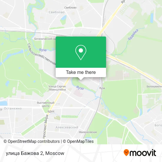 улица Бажова 2 map