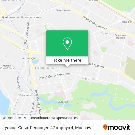 улица Юных Ленинцев 47 корпус 4 map