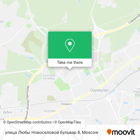 улица Любы Новоселовой бульвар 8 map