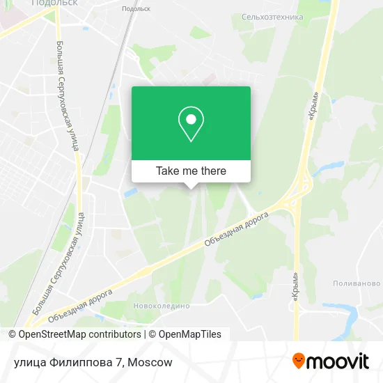 улица Филиппова 7 map