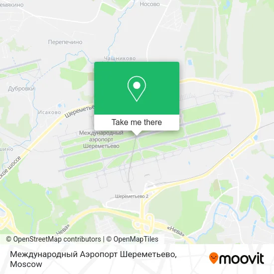 Международный Аэропорт Шереметьево map
