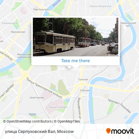 улица Серпуховский Вал map