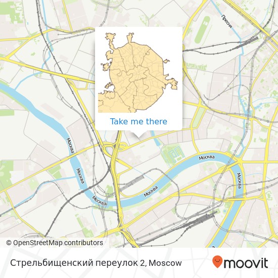 Стрельбищенский переулок 2 map