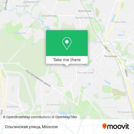Ольгинская улица map