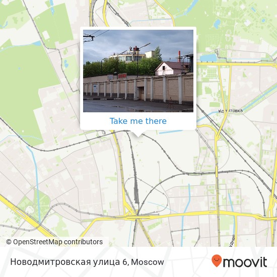 Новодмитровская улица 6 map