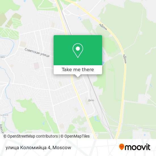 улица Коломийца 4 map
