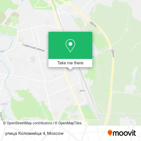 улица Коломийца 4 map