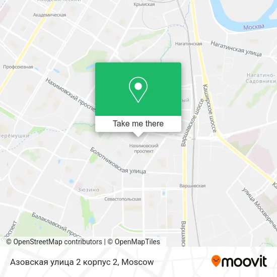 Азовская улица 2 корпус 2 map