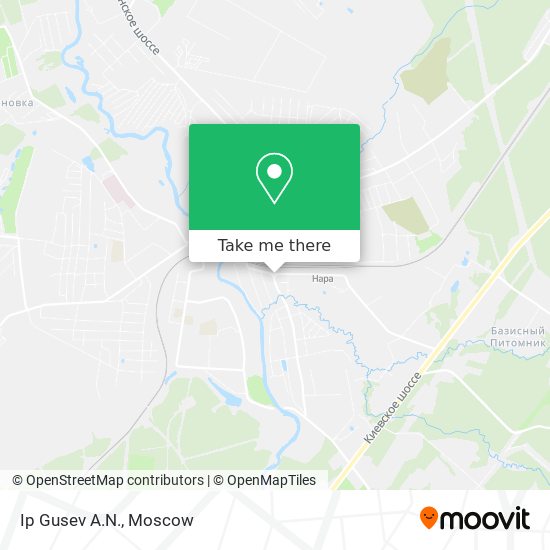 Ip Gusev A.N. map