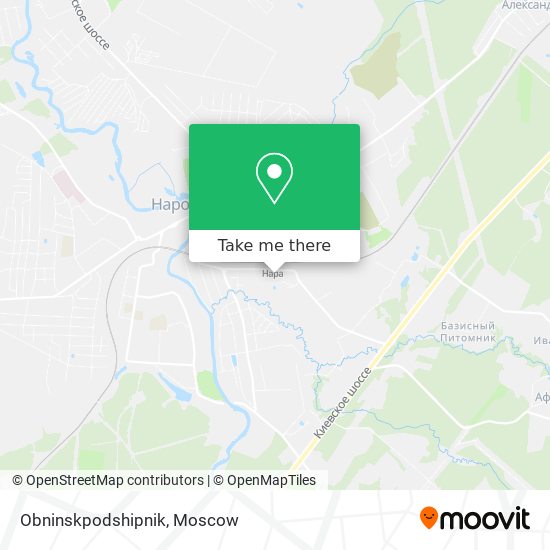 Obninskpodshipnik map