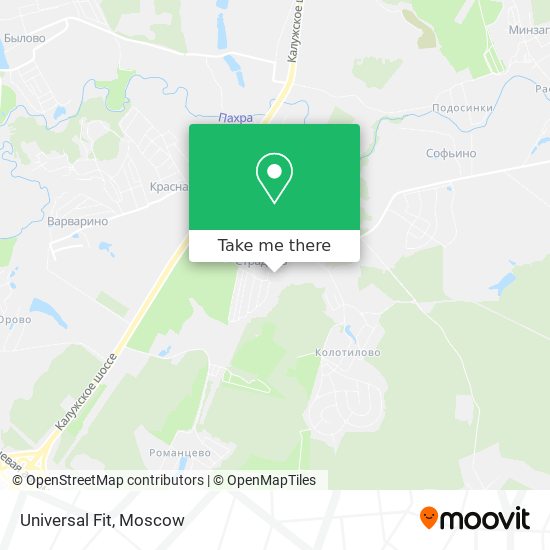 Universal Fit map
