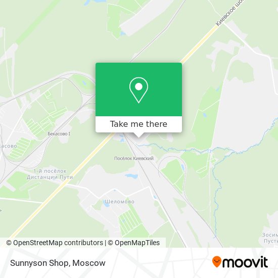 Sunnyson Shop map