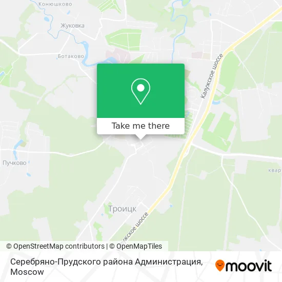 Серебряно-Прудского района Администрация map