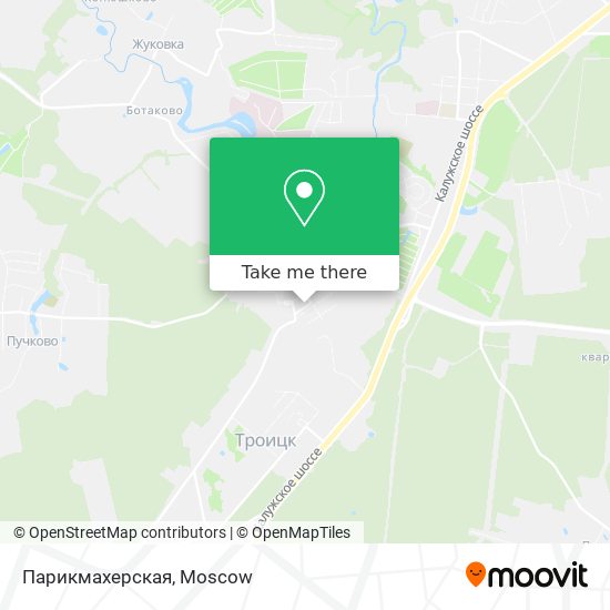 Парикмахерская map