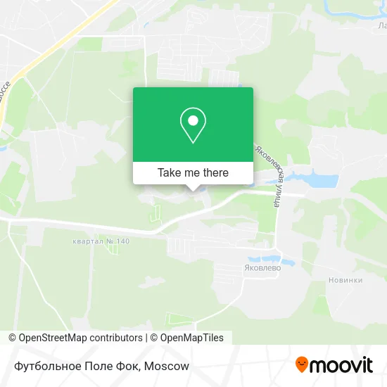 Футбольное Поле Фок map