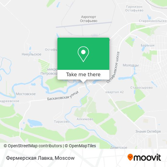 Фермерская Лавка map