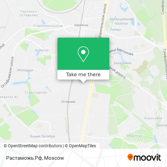 Растаможь.Рф map