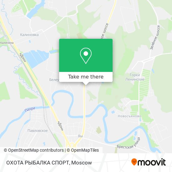 ОХОТА РЫБАЛКА СПОРТ map