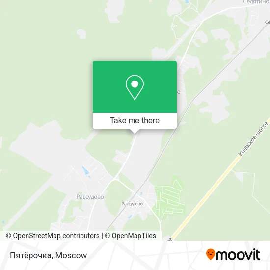 Пятёрочка map