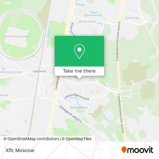 Xfit map