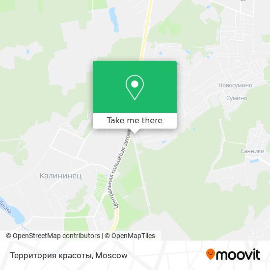 Территория красоты map