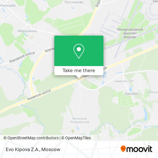 Evo Kipova Z.A. map