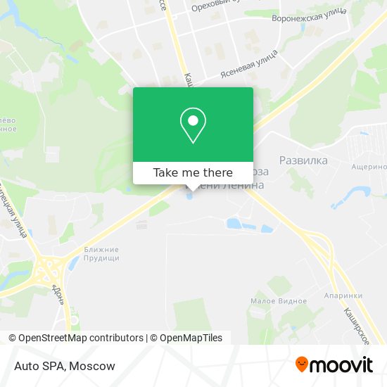 Auto SPA map