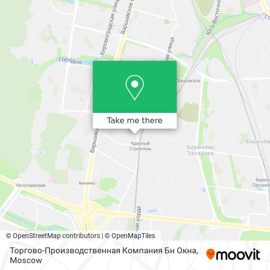 Торгово-Производственная Компания Бн Окна map