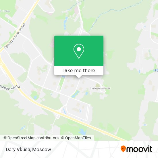 Dary Vkusa map
