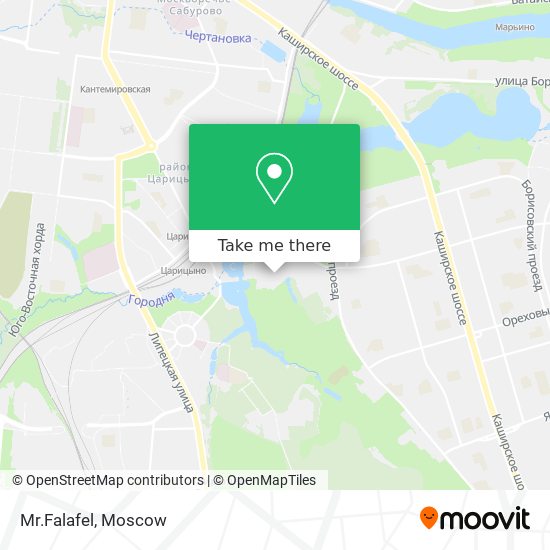 Mr.Falafel map